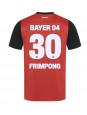 Moške Nogometnih dresov Bayer Leverkusen Jeremie Frimpong #30 Domači 2024-25 Kratki rokavi